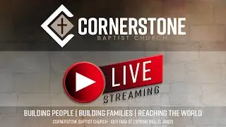 Sunday School, Mar. 23, 2025, Cornerstone Baptist Church; Bro Matt Romeo; Jn 2:1-25