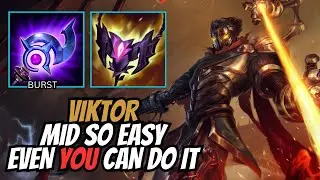 VIKTOR MID IS BROKEN! How to Carry | Season 13 League of Legends S+