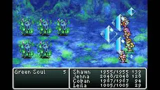 Final Fantasy I & II: Dawn of Souls - Deist Cavern - Green Souls