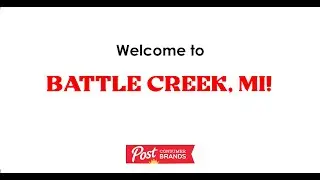 Welcome to Our Battle Creek, Michigan Plant