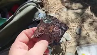 How I organized the top of my pack. Easy access!