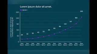 Animated Charts and Graphs Line Chart (for Premiere Pro)