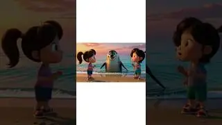 Cute Sea Animals Meet Kids 🦭🐢