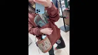 Disney X Coach Mini Dempsey Bucket Bag