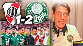 RIVER PLATE 1 - PLAMEIRAS 2 - REACCION PICANTE - Copa Libertadores 2025 - Toto Bordieri