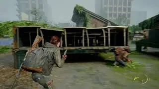 The Last of Us&trade; Part II rooftop human shield