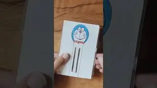 Diy bookmark #doremon #design #trendingshorts #views #viral #ytviral #crafts #like #share #diy