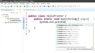 Java Programming Tutorial - 2 - Hello, World!