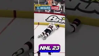 Scoring With Connor Bedard In Every NHL Game  #NHL25 #NHL