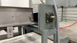 Lot 555 - Meat Processing System with 1 Supply and 3 Return Conveyors & Meat Cutting Stations