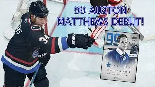 99 AUSTIN MATTHEWS DEBUT! NHL 19 HOCKEY ULTIMATE TEAM