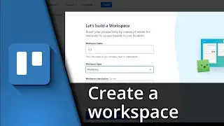 How to create workspace in Trello | Create Trello workspace ✅ Tutorial