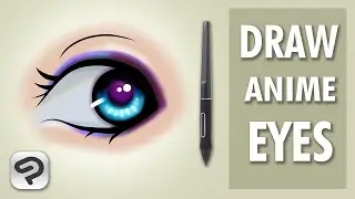 Draw Anime Eyes Easily in Clip Studio Paint!