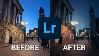 How To EDIT Blue Hour PHOTOGRAPHY With Adobe LIGHTROOM Mobile