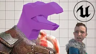 Hice God of War pero eres un Dinosaurio