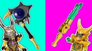 I Made 10 Custom Lego Ninjago Weapons 9