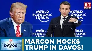 Greenland Crisis Explodes: Macron Calls Trump A 'Bully' At Davos 2026 | ET Now | Latest News