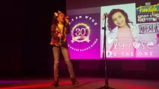 Lily Rose 1st live performance 