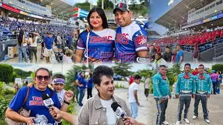 Fanaticada apoyando a sus equipos en el arranque de la Final del GPO | Dantos vs Toros de Chontales 