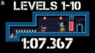 【Total Party Kill】Levels 1-10 Speedrun in 1:07.367 RTA