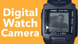 Casio Watch Digital Wrist Camera WQV-1 2220 Module Retro Tech