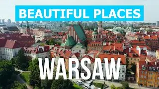 Warsaw best places to visit | Trip, review, holidays, attractions, scenery, rest | Poland 4k drone