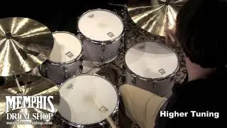 Pearl Masters Premium Maple Drum Set 20/10/12/14 - White Marine Pearl