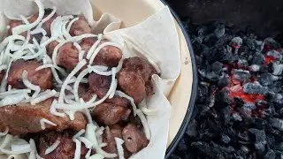 Вкусный Грузинский Шашлык (mcvadi)| Готовит грузин! Быстрый рецепт! Грузинская кухня!