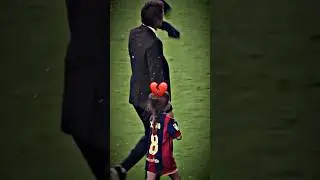 Luis Enrique and Xana after the Champions League victory 😭