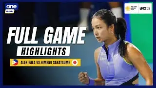 Alex Eala 🇵🇭 vs. Himeno Sakatsume 🇯🇵 | FULL GAME HIGHLIGHTS | 2026 Philippine Women&rsquo;s Open