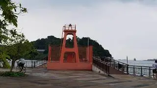 Labrador Park..showing the seafront with the WWII bunker( Machine Gun Post ) .