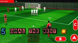 أفضل 5 أهداف في لعبة DLS18 MOD HA*CK .أهداف ولا أروع..💥