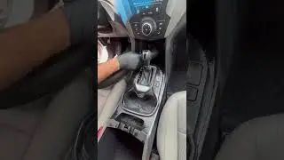 How can you clean the center console of your car? #cleanfix #garagecleanout #pressurewash