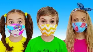 Put on a mask and more songs for children about healthy habits