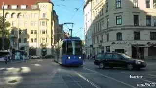 Straßenbahn und Bus München