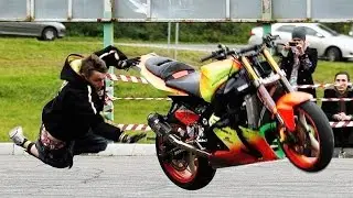 Nice crash / Moto strip