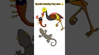 Special drawing very nice 👍 | 3 types drawing #pixelart #shorts #drawing #short @Drawing4455