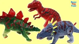 Dinosaurs 3D Puzzles Animals Surprise Eggs Toys - Saltasaurus Tyrannosaurus Stegosaurus