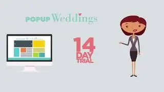 Create your own wedding website with Popup Weddings