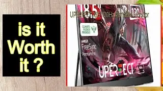 UPERFECT 18.5 120Hz Portable Monitor Features - Important Information