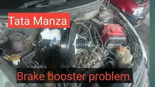 Brake booster Replace Tata Manza ||  ब्रेक बूस्टर New चेंज टाटा Manz || HNT CAR CARE 🌟🌟🌟