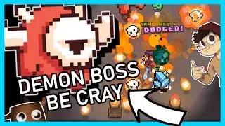 Forager Great Demon Fight | I LITERALLY GO TO HELL!