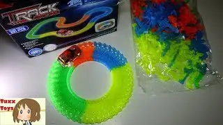 Rolytoy MAGIC NOCTILUCENT TRACK - kids race car track - Holiday gift giving idea + Advance entry