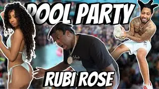RUBII ROSE POOL PARTY VLOG #houston #rubirose