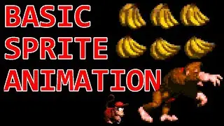 Basic sprite animation in the BizHawk emulator