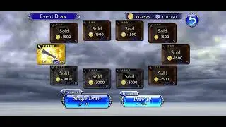 [DFFOO GL] Pulling for Zack and Ramza
