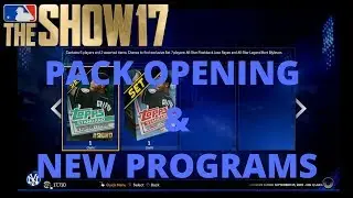 MLB The Show #17 Pack opening and Program Talk