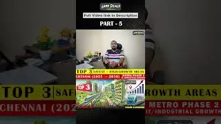 Next Big Real Estate Boom in Chennai! Top 3 Safest & High Growth Areas in Chennai (2025&ndash;2030)