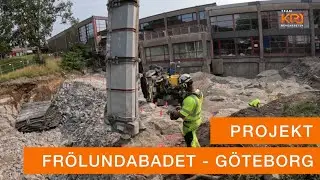 Team KPJ Bergarbeten sprängningsarbete Frölundabadet Göteborg 💥