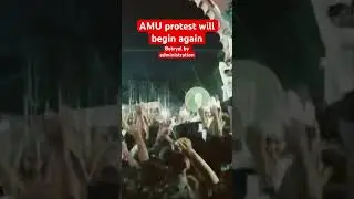Amu student betrayed by administration. Join again  jmi jnu manu muslim gaza india godimedia